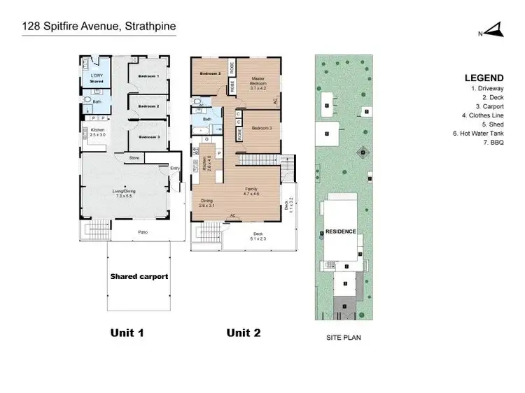 Floorplan of Homely house listing, 128 Spitfire Avenue, Strathpine QLD 4500