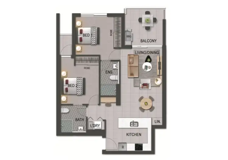 Floorplan of Homely apartment listing, ID:21155427/616 Main Street, Kangaroo Point QLD 4169