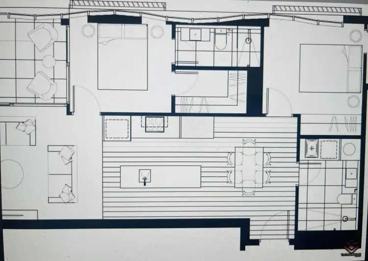 Floorplan of Homely apartment listing, 706/10 Buchanan Street, West End QLD 4101