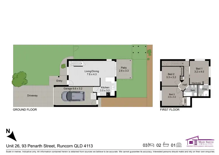 Floorplan of Homely townhouse listing, ID:21156375/26and93 Penarth Street, Runcorn QLD 4113