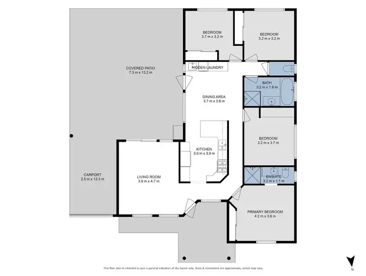 Floorplan of Homely house listing, 18 Balkee Drive, Caboolture QLD 4510