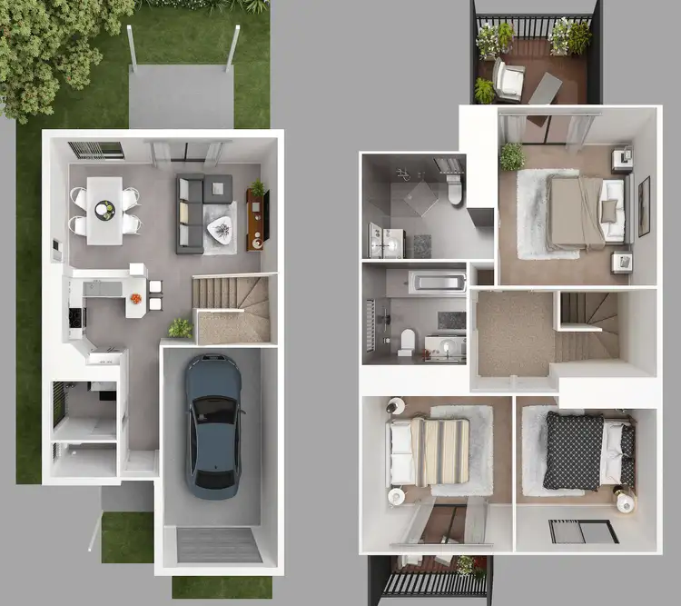 Floorplan of Homely townhouse listing, ID:21156567/28 Sean Street, Boondall QLD 4034