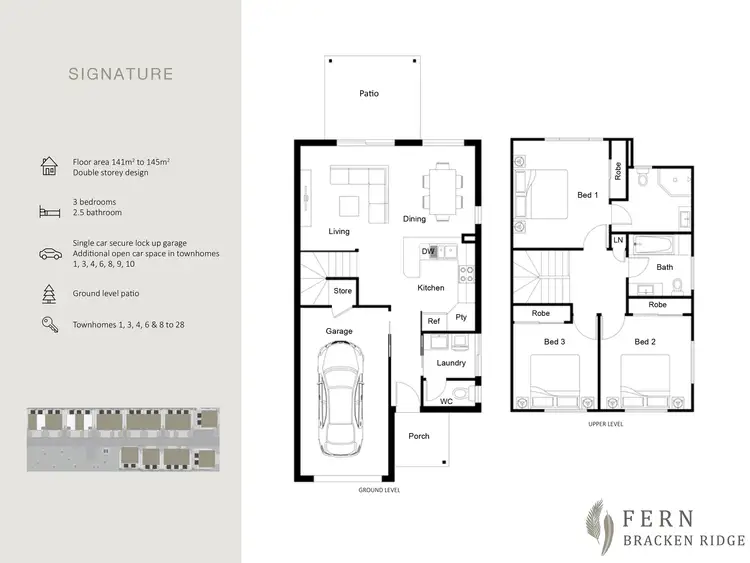 Floorplan of Homely townhouse listing, ID:21157023/376 Bracken Ridge Road, Bracken Ridge QLD 4017