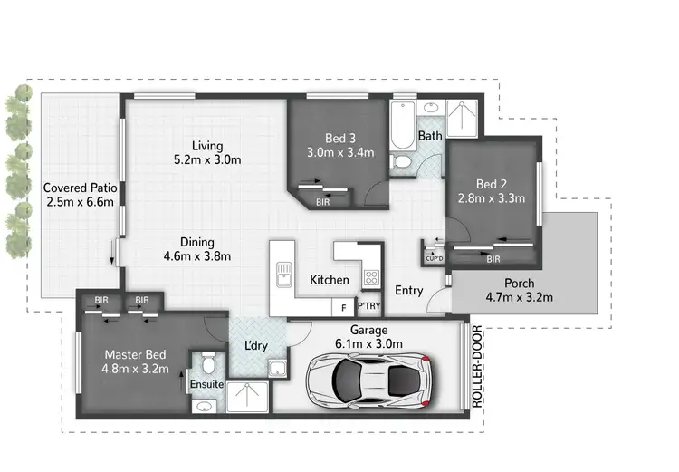 Floorplan of Homely villa listing, ID:21157096/141 Pacific Pines Boulevard, Pacific Pines QLD 4211