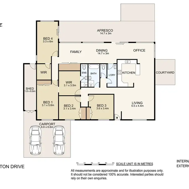 Floorplan of Homely house listing, 36 Leighton Drive, Edens Landing QLD 4207
