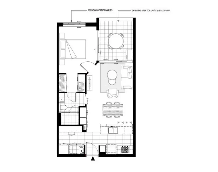 Floorplan of Homely apartment listing, 108/77 Jane Street, West End QLD 4101