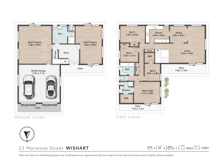 Floorplan of Homely house listing, 21 Martense Street, Wishart QLD 4122
