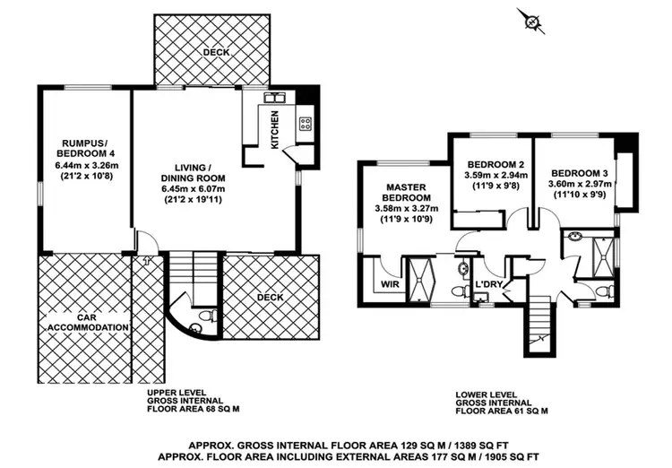 Floorplan of Homely townhouse listing, 4/82 Russell Terrace, Indooroopilly QLD 4068