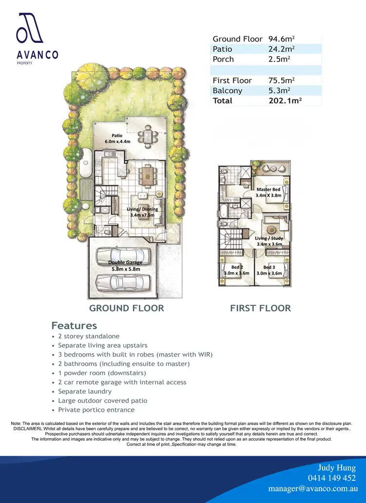 Floorplan of Homely townhouse listing, ID:21157481/40 Lakefield Place, Runcorn QLD 4113