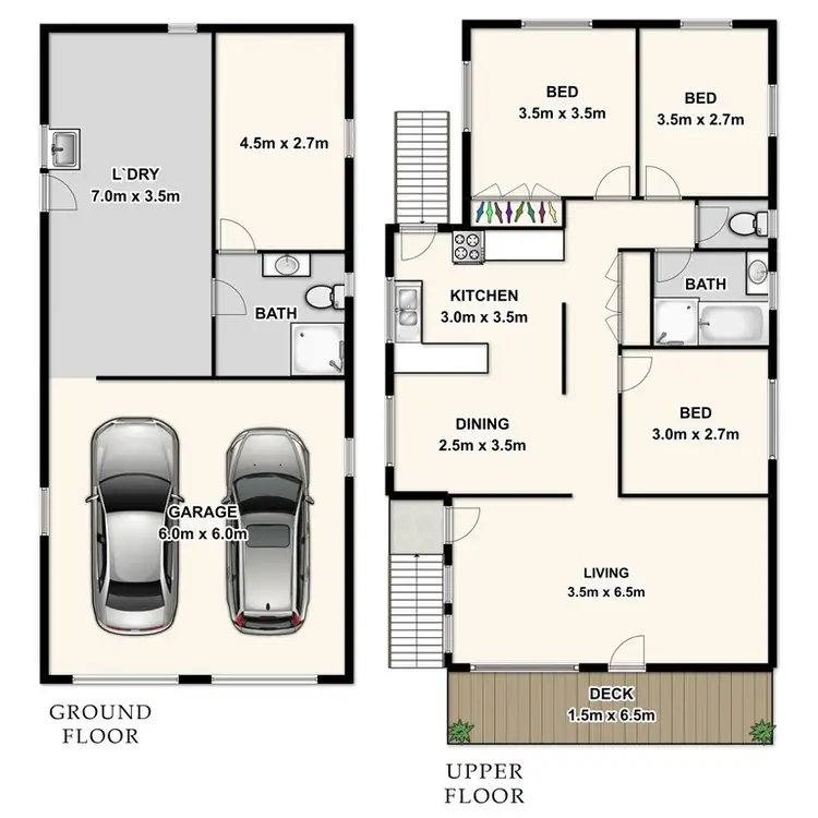 Floorplan of Homely house listing, 12 Hamilton Road, Wavell Heights QLD 4012