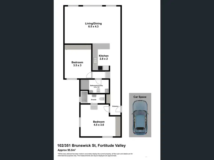 Floorplan of Homely apartment listing, ID:21157978/351-373 Brunswick Street, Fortitude Valley QLD 4006