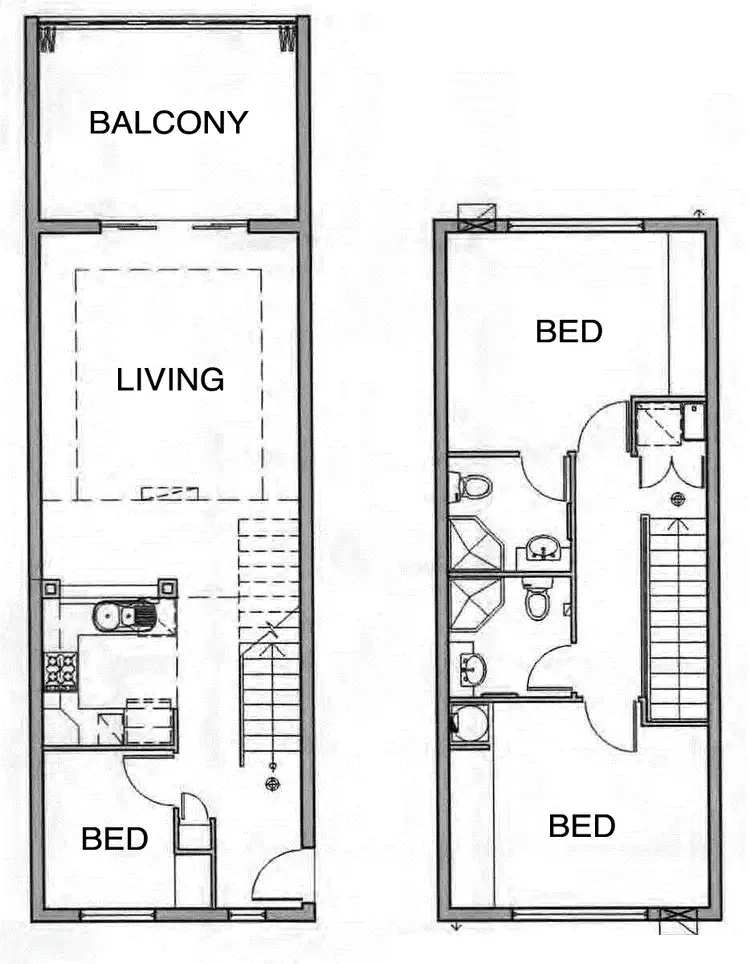 Floorplan of Homely apartment listing, ID:21158081/55-57 Clifton Road, Clifton Beach QLD 4879