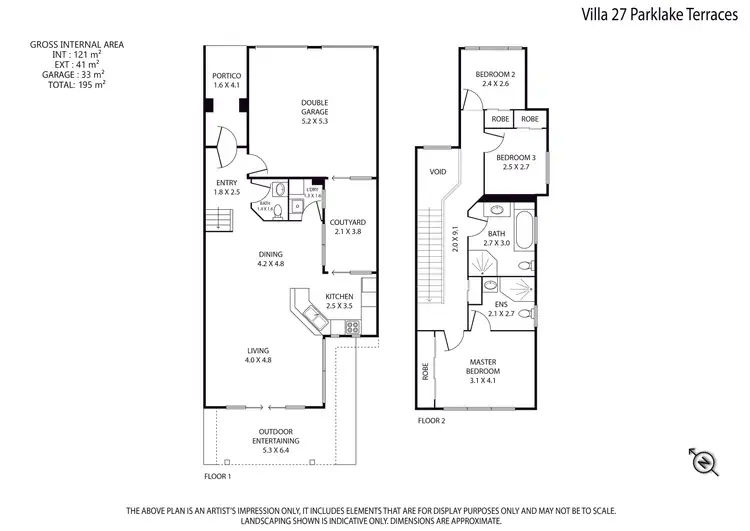 Floorplan of Homely townhouse listing, 27/2 Springhill Drive, Sippy Downs QLD 4556