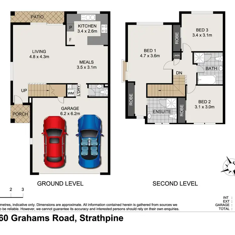 Floorplan of Homely townhouse listing, ID:21159908/60 Grahams Road, Strathpine QLD 4500