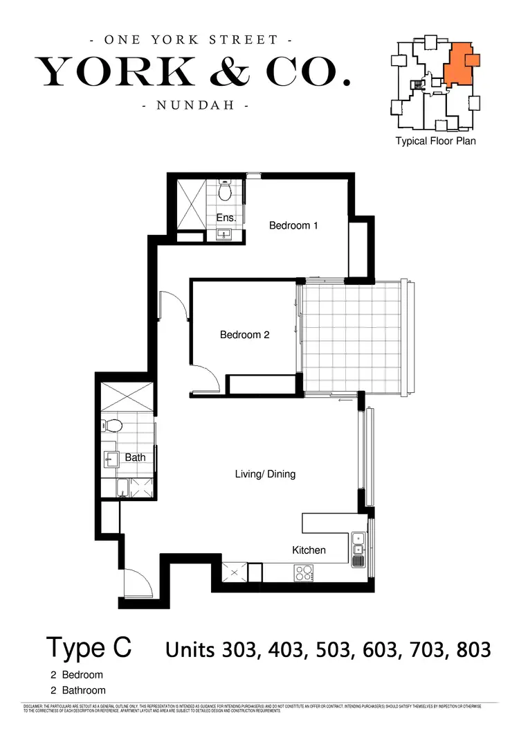 Floorplan of Homely apartment listing, ID:21160183/1 York Street, Nundah QLD 4012