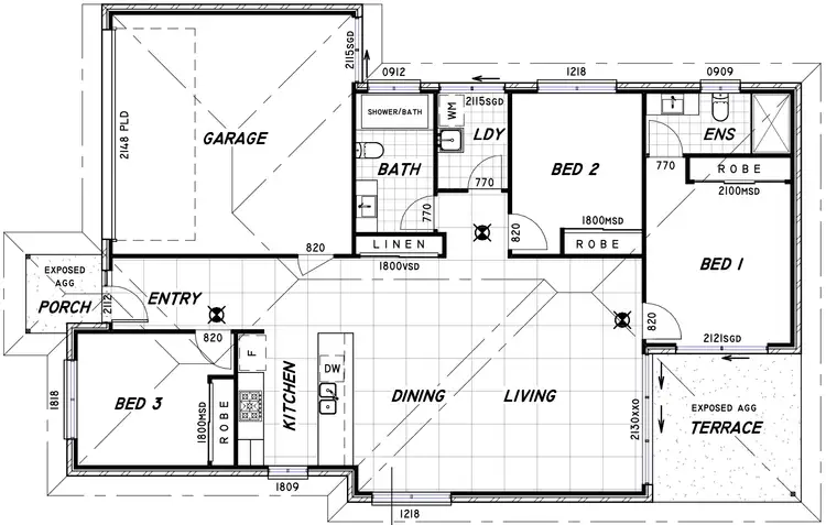 Floorplan of Homely house listing, 4/15-23 Redondo Street, Ningi QLD 4511