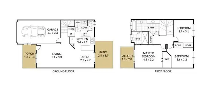 Floorplan of Homely townhouse listing, 47/17 Fleet, Browns Plains QLD 4118