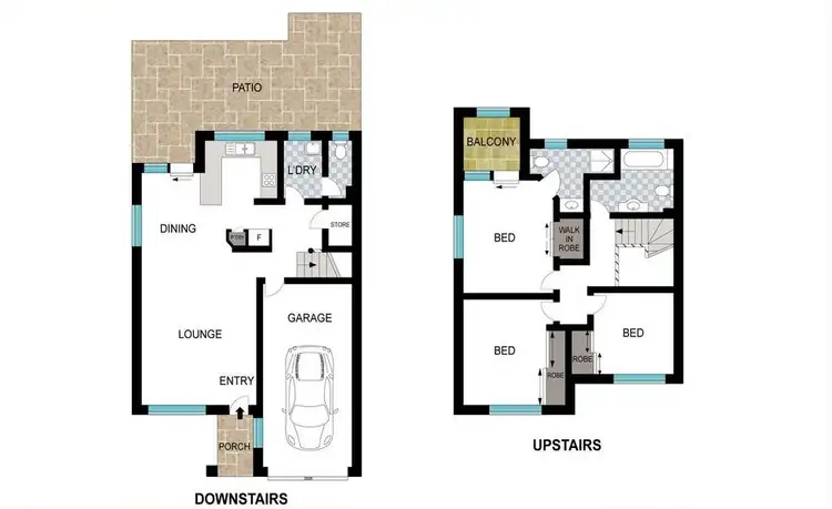 Floorplan of Homely townhouse listing, ID:21161592/18 Sunny Court, Sunnybank Hills QLD 4109