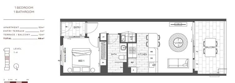 Floorplan of Homely apartment listing, ID:21161701/117 Mina Parade, Alderley QLD 4051