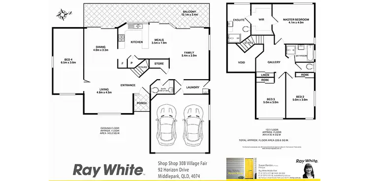 Floorplan of Homely house listing, 15 Tomkins Road, Riverhills QLD 4074