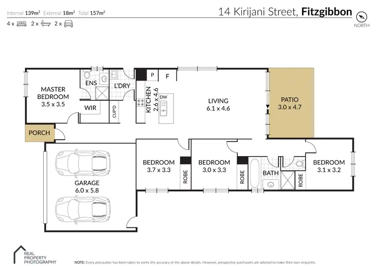 Floorplan of Homely house listing, 14 Kirijani Street, Fitzgibbon QLD 4018