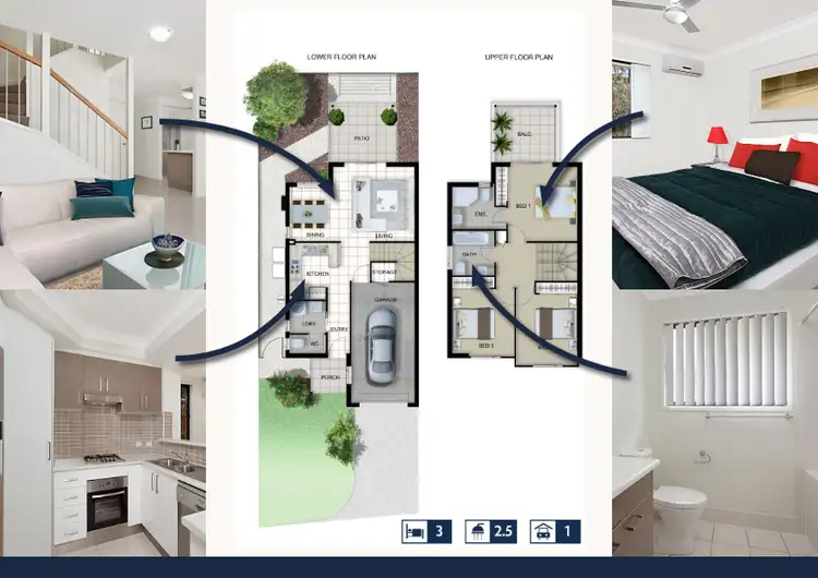 Floorplan of Homely townhouse listing, ID:21162012/38 Leon Street, Tingalpa QLD 4173
