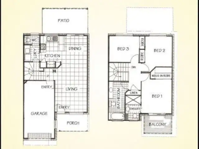 Floorplan of Homely townhouse listing, 7/19 Russell Street, Everton Park QLD 4053