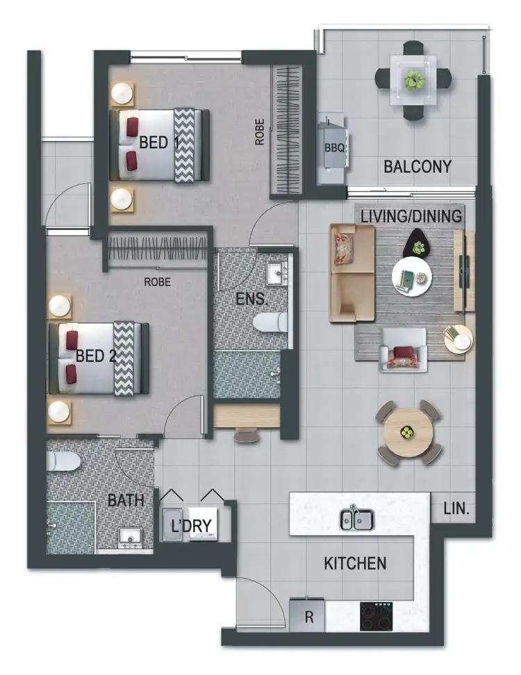 Floorplan of Homely unit listing, ID:21163348/616 Main Street, Kangaroo Point QLD 4169