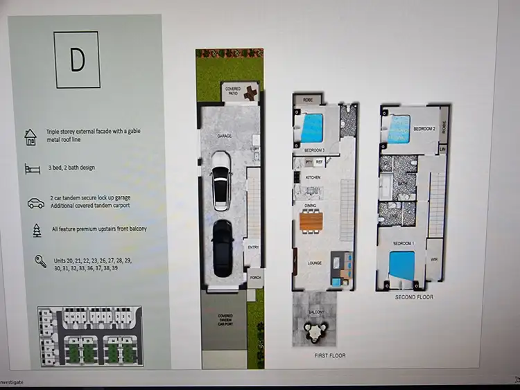 Floorplan of Homely townhouse listing, ID:21157062/40 Bunya Road, Everton Hills QLD 4053