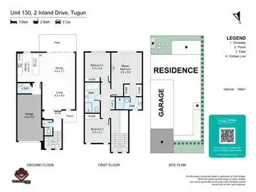 Floorplan of Homely townhouse listing, 130/2 Inland Drive,, Tugun QLD 4224