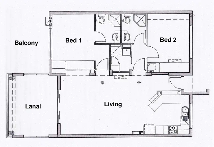 Floorplan of Homely apartment listing, ID:21163787/55-57 Clifton Road, Clifton Beach QLD 4879
