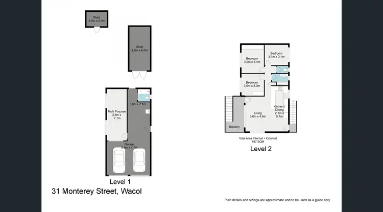 Floorplan of Homely house listing, 31 Monterey Street, Wacol QLD 4076