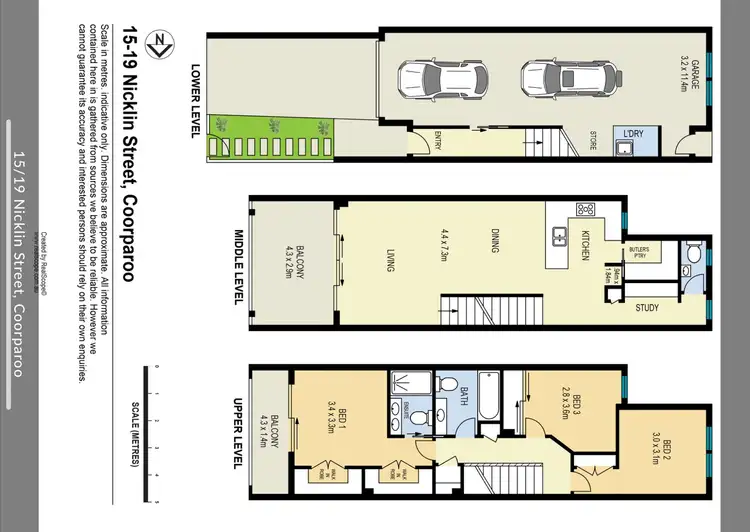 Floorplan of Homely townhouse listing, ID:21164074/19 Nicklin Street, Coorparoo QLD 4151