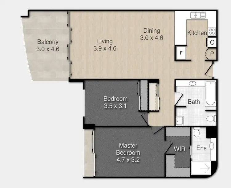 Floorplan of Homely unit listing, ID:21164381/180 Swann Road, Taringa QLD 4068