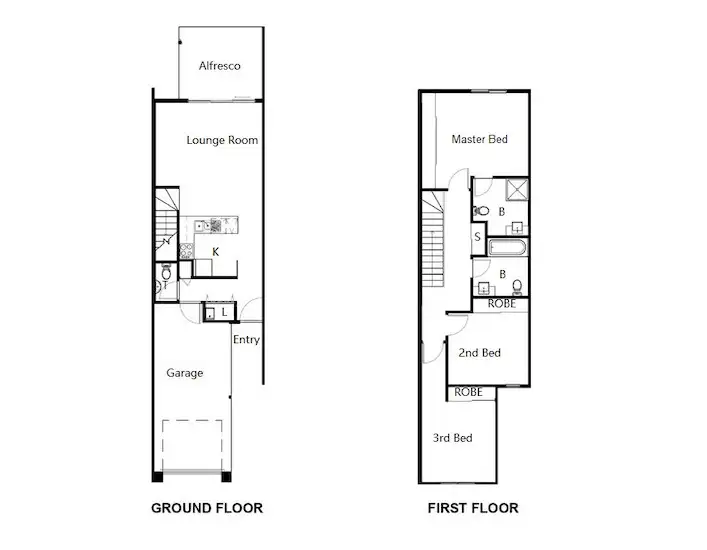 Floorplan of Homely townhouse listing, ID:21164876/7 Giosam Street, Richlands QLD 4077
