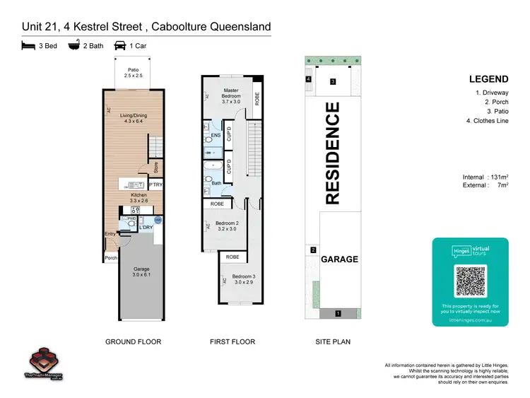 Floorplan of Homely townhouse listing, Address available on request