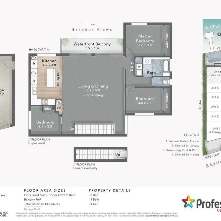 Floorplan of Homely unit listing, ID:21161132/79 Bayview Street, Runaway Bay QLD 4216