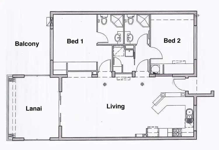 Floorplan of Homely apartment listing, ID:21164932/55-57 Clifton Road, Clifton Beach QLD 4879