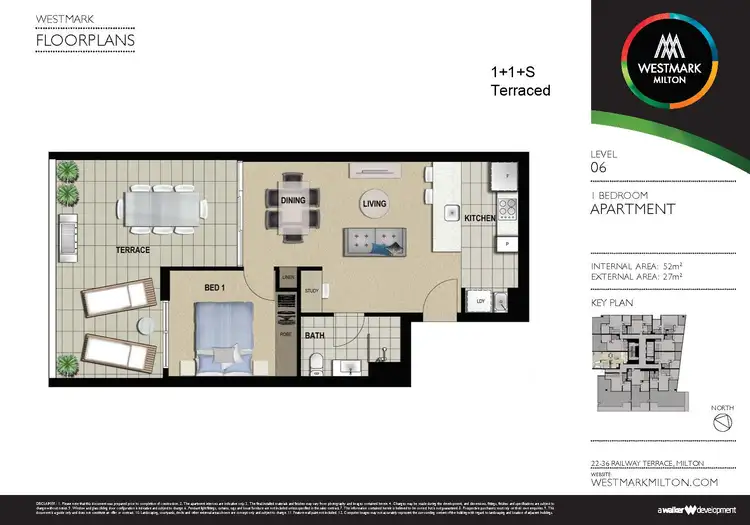 Floorplan of Homely apartment listing, ID:21165016/22 Railway Terrace, Milton QLD 4064