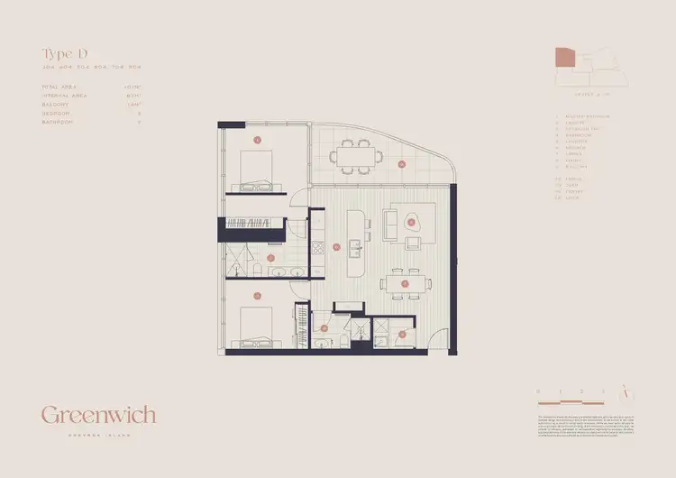 Floorplan of Homely apartment listing, Address available on request
