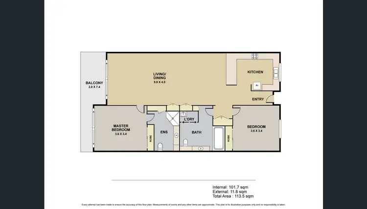 Floorplan of Homely apartment listing, ID:21165110/35 Ferry Street, Kangaroo Point QLD 4169