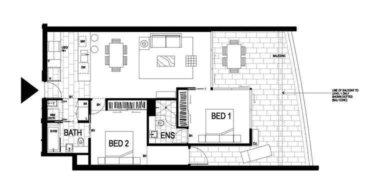 Floorplan of Homely apartment listing, 54/37 Duncan ST, West End QLD 4101