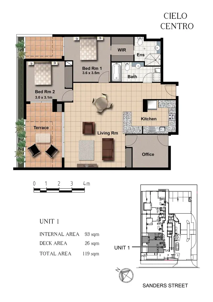 Floorplan of Homely apartment listing, Address available on request