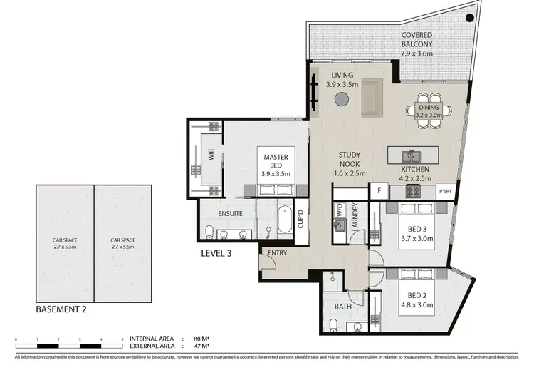 Floorplan of Homely apartment listing, ID:21166202/60 Jefferson Lane, Palm Beach QLD 4221