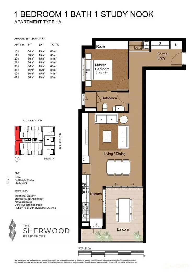 Floorplan of Homely unit listing, ID:21166234/6 Quarry Road, Sherwood QLD 4075