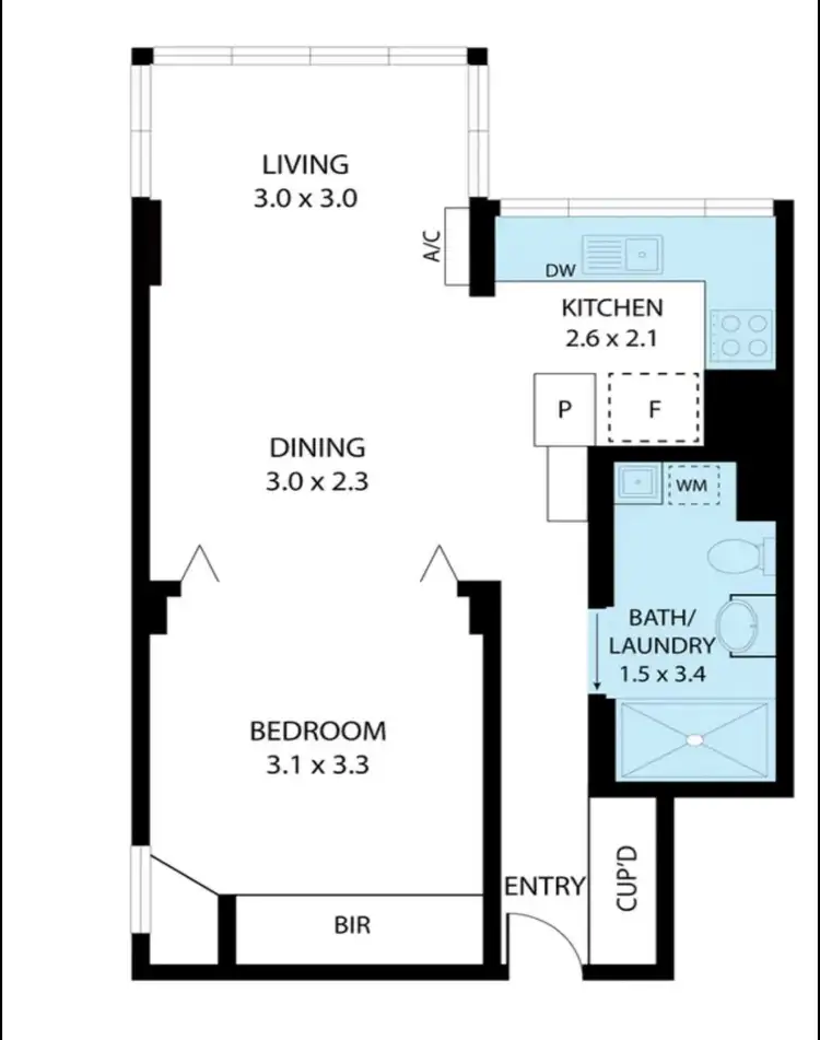 Floorplan of Homely apartment listing, ID:21166284/79 Moray Street, New Farm QLD 4005