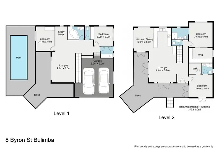 Floorplan of Homely house listing, 8 Byron Street, Bulimba QLD 4171