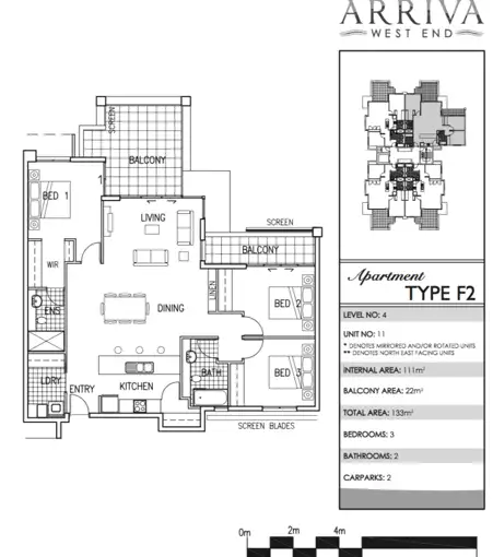 Floorplan of Homely apartment listing, ID:21069854/28 Ferry Road, West End QLD 4101