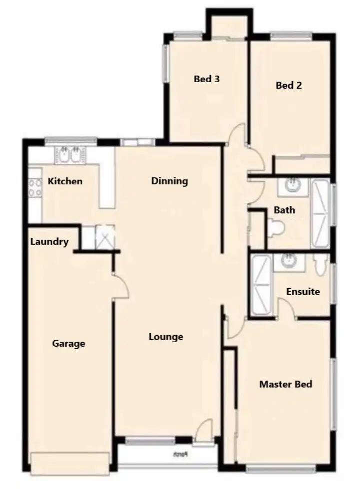 Floorplan of Homely townhouse listing, ID:21074357/18 Sunny Court, Sunnybank Hills QLD 4109