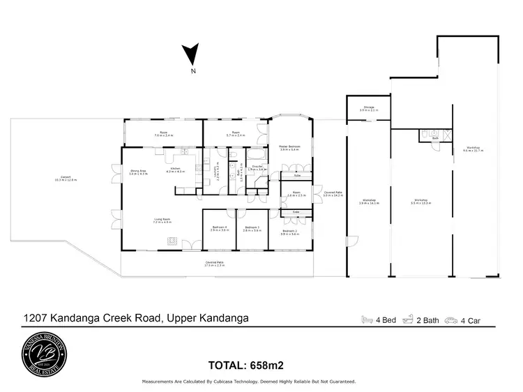 Floorplan of Homely rural property listing, 1207 Kandanga Creek Road, Upper Kandanga QLD 4570